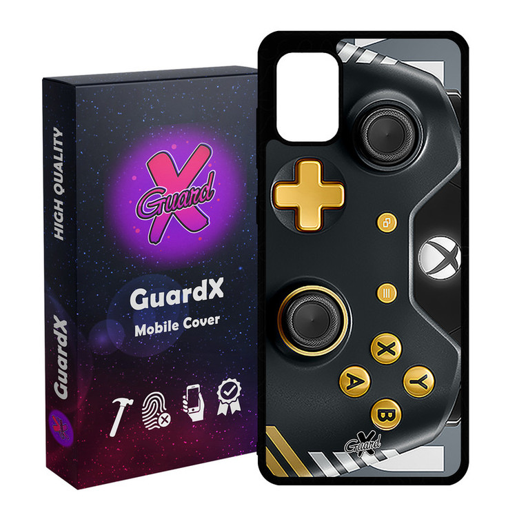 کاور گارد ایکس طرح XBox Conroller مدل Glass10090 مناسب برای گوشی موبایل سامسونگ Galaxy A31