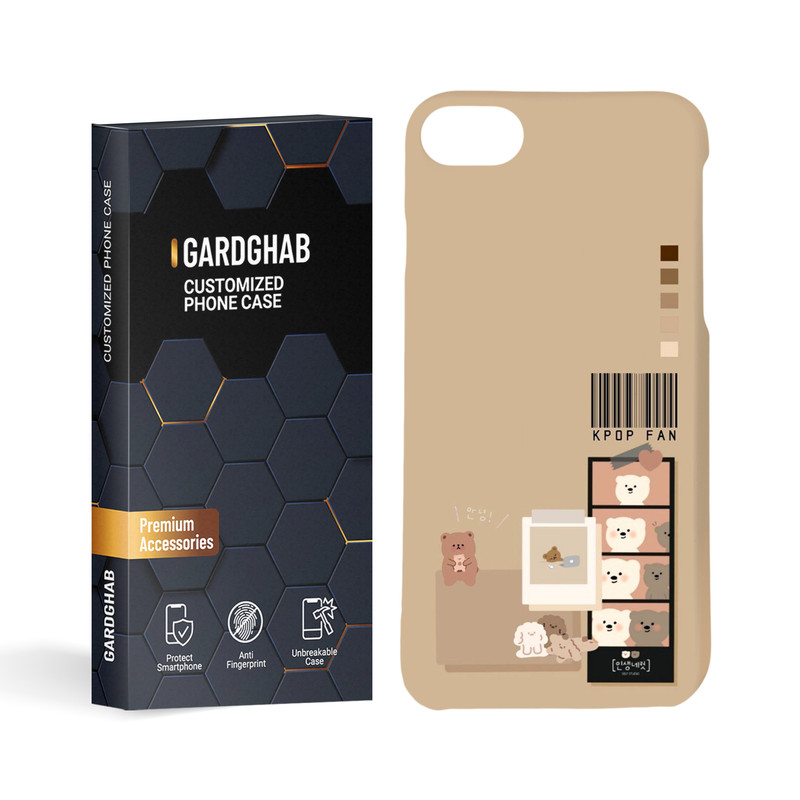 کاور گارد قاب مدل دخترانه مناسب برای گوشی موبایل اپل Iphone 7 / 8 / se2020