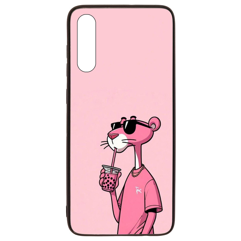 کاور قاب گارد گوشی طرح پلنگ صورتی کد TPU-213 مناسب برای گوشی موبایل سامسونگ Galaxy A70 / A70s