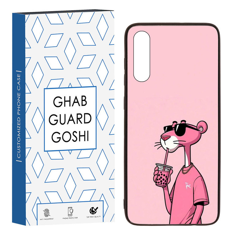 کاور قاب گارد گوشی طرح پلنگ صورتی کد TPU-213 مناسب برای گوشی موبایل سامسونگ Galaxy A70 / A70s