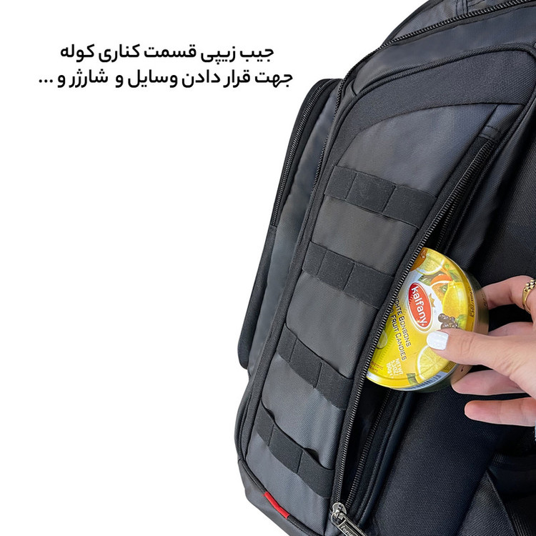 کوله پشتی لپ تاپ فوروارد مدل FCLT0019 JYDDV DHFN مناسب برای لپ تاپ 16 تا 18 اینچی