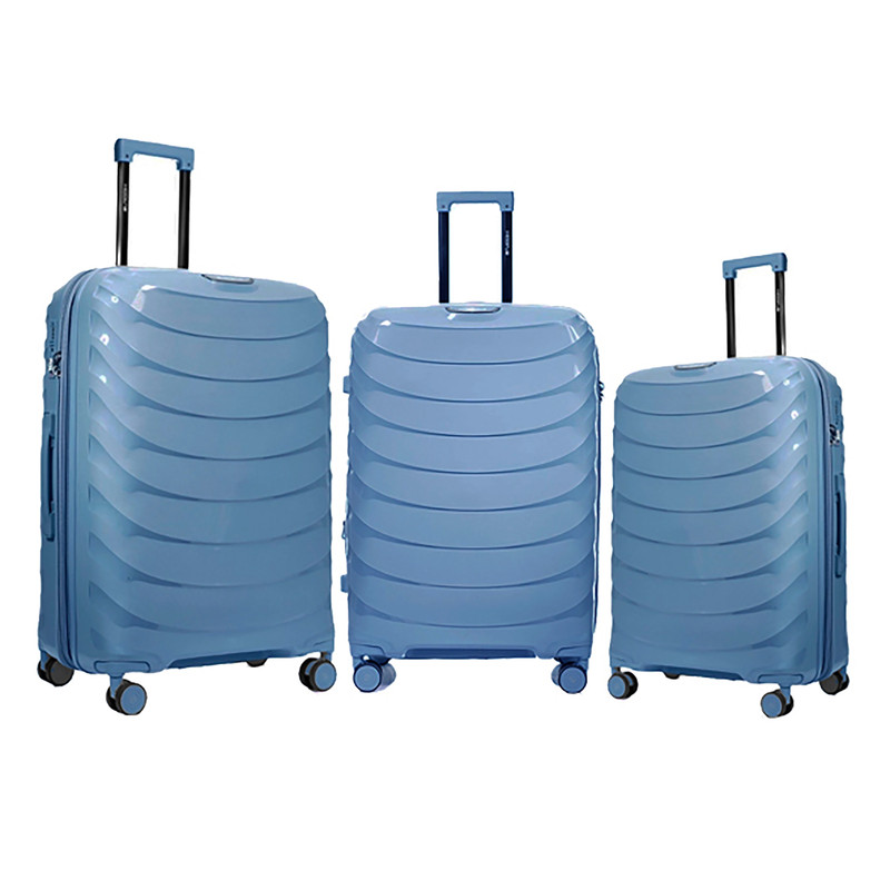مجموعه سه عددی چمدان هادایز مدل HZD185 SERIES POLYPROPYLENE