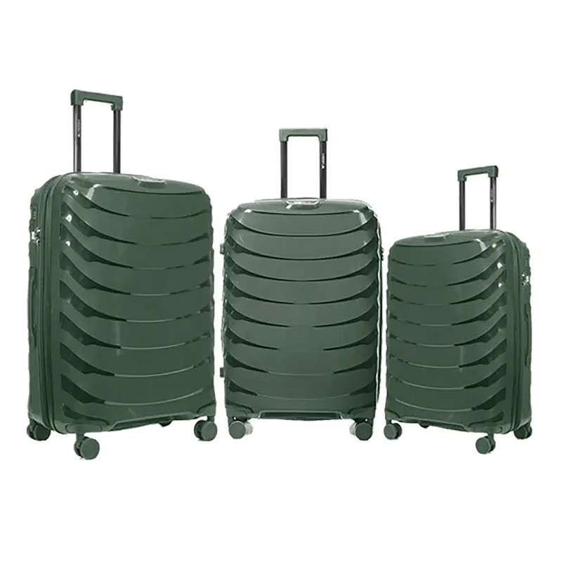 مجموعه سه عددی چمدان هادایز مدل HZD185 SERIES POLYPROPYLENE