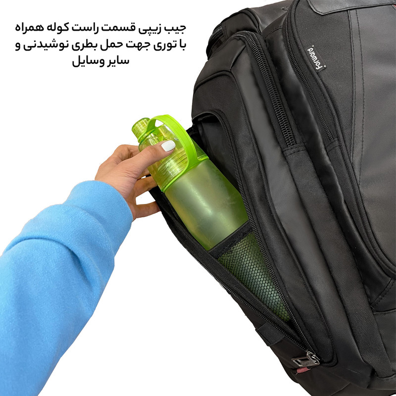کوله پشتی لپ تاپ فوروارد مدل FCLT0016GAMERS PRO مناسب برای لپ تاپ 16 تا 17 اینچی