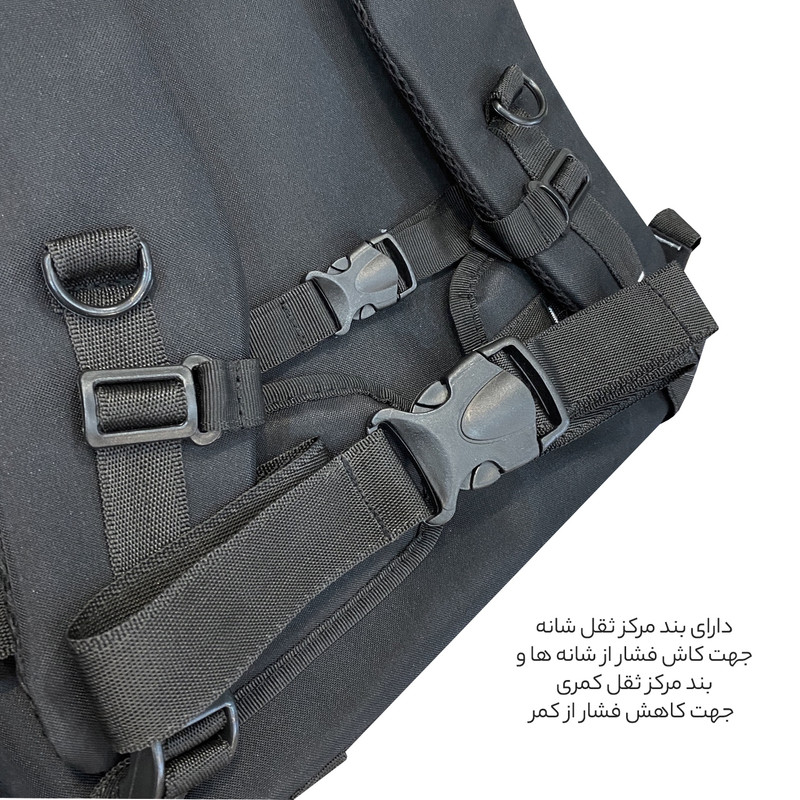 کوله پشتی کوهنوردی 65 لیتری فوروارد کد FCLT8020