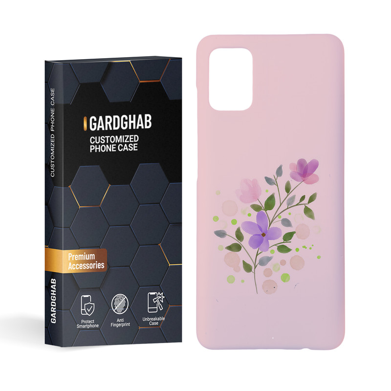 کاور گارد قاب مدل گل مناسب برای گوشی موبایل سامسونگ galaxy a51
