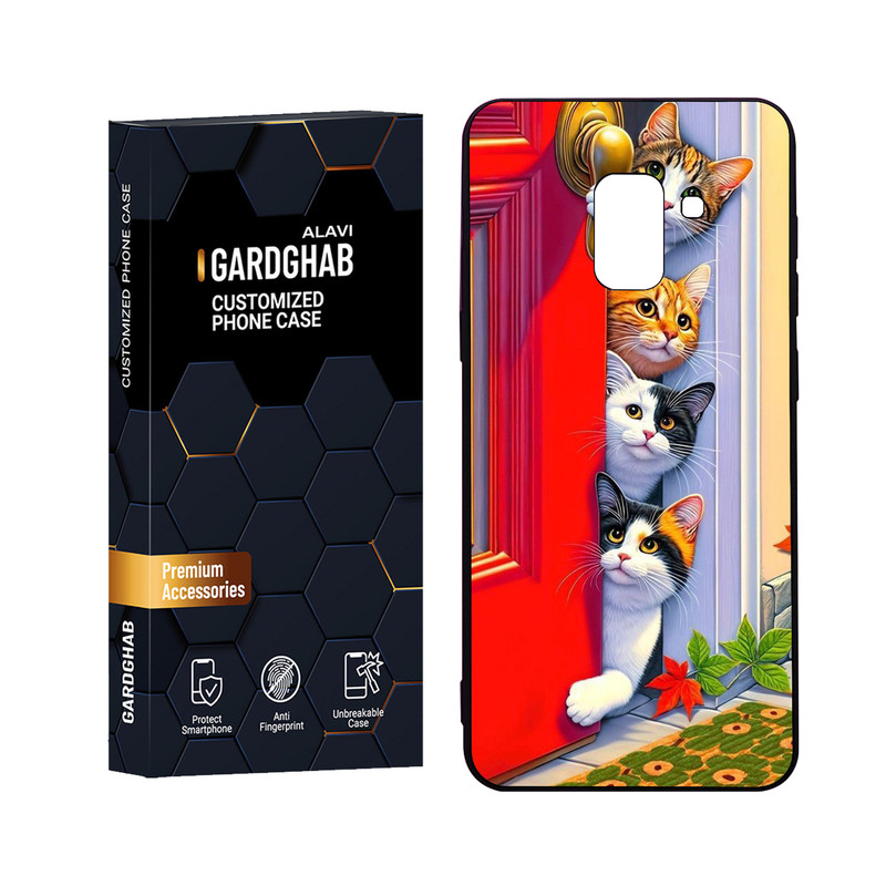 کاور گارد قاب علوی مدل Glass مناسب برای گوشی موبایل سامسونگ Galaxy A8 2018