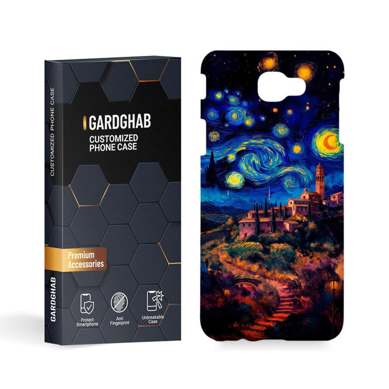 کاور گارد قاب مدل هنری مناسب برای گوشی موبایل سامسونگ Galaxy J5 Prime