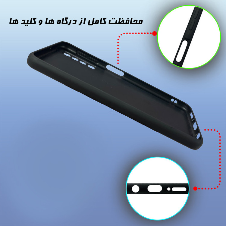 کاور گارد قاب علوی مدل ML مناسب برای گوشی موبایل سامسونگ Galaxy A7 2018