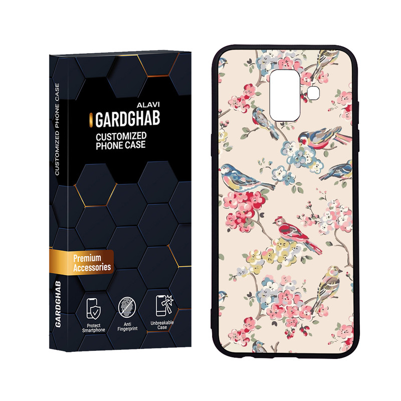 کاور گارد قاب علوی مدل Glass مناسب برای گوشی موبایل سامسونگ Galaxy A6
