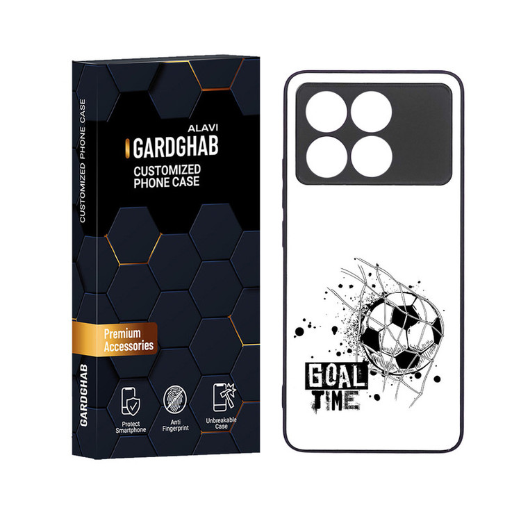 کاور گارد قاب علوی مدل دور ژله ای مناسب برای گوشی موبایل شیائومی Poco X6 Pro