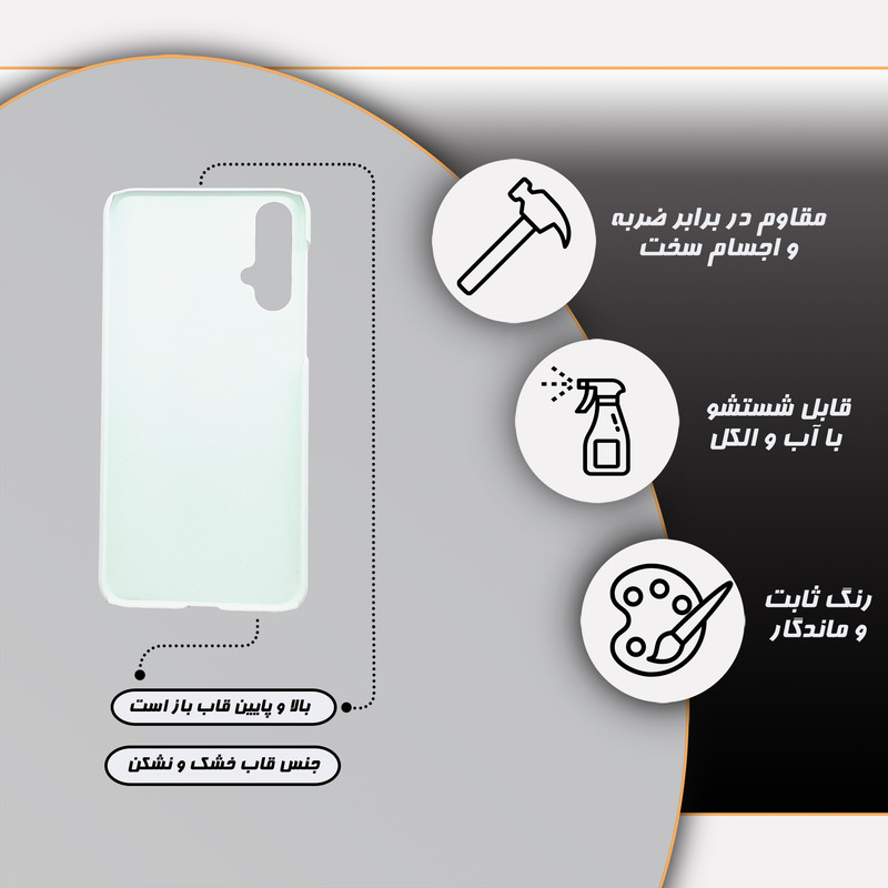 کاور گارد قاب مدل ساده مناسب برای گوشی موبایل هوآوی Nova 5
