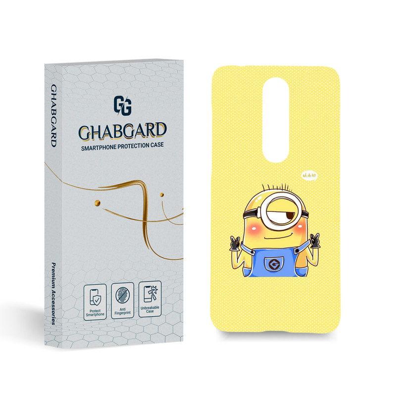 کاور گارد قاب مدل مینیون مناسب برای گوشی موبایل نوکیا 5.1 plus