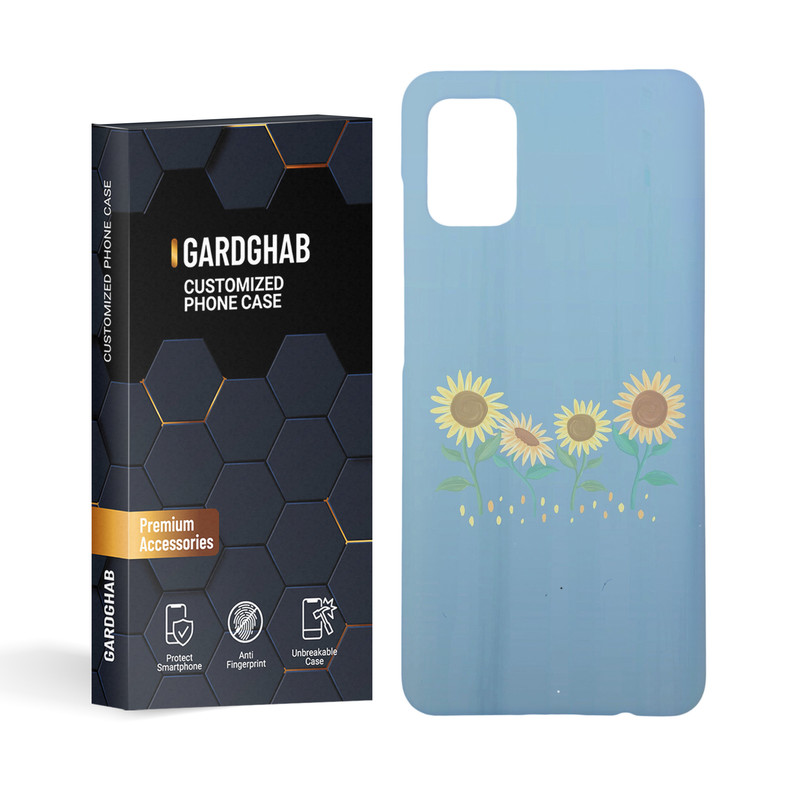 کاور گارد قاب مدل گل مناسب برای گوشی موبایل سامسونگ galaxy a51