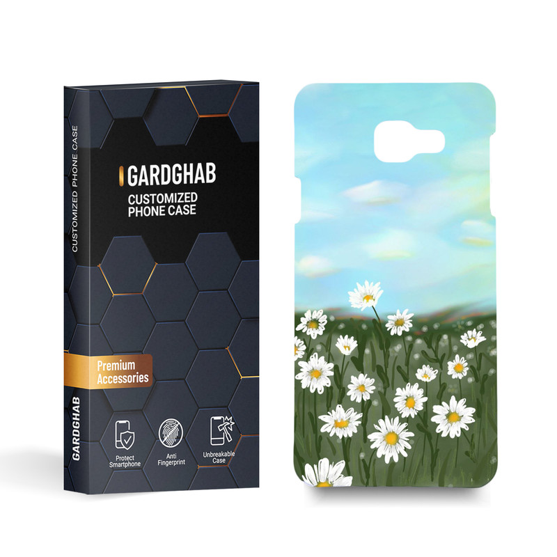 کاور گارد قاب مدل گل مناسب برای گوشی موبایل سامسونگ Galaxy A7 2016 / A710