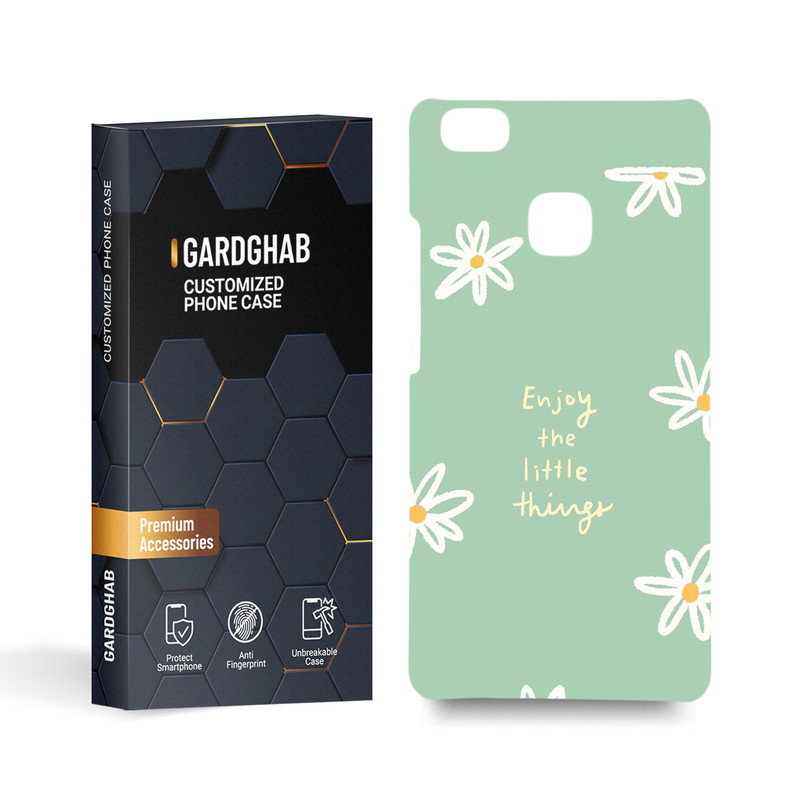 کاور گارد قاب مدل گل مناسب برای گوشی موبایل هوآوی p9 Lite