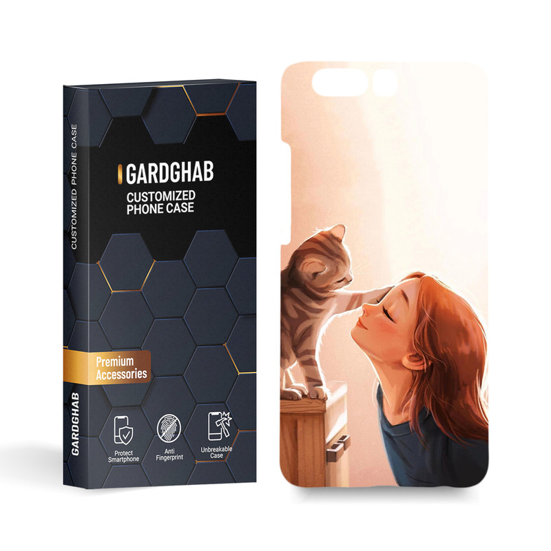 کاور گارد قاب مدل دخترانه مناسب برای گوشی موبایل هوآوی p10 plus