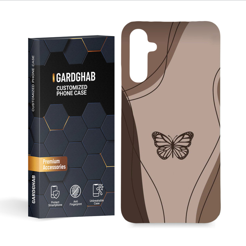 کاور گارد قاب مدل پروانه مناسب برای گوشی موبایل سامسونگ Galaxy a34 5g