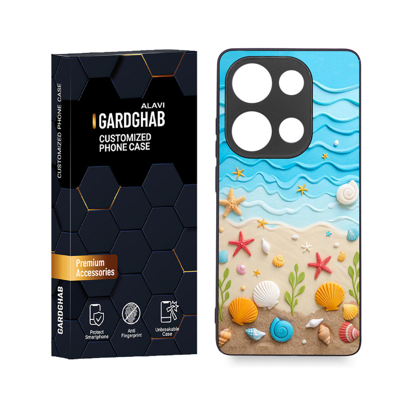 کاور گارد قاب علوی مدل دور ژله ای مناسب برای گوشی موبایل شیائومی Redmi Note 13 Pro 4G