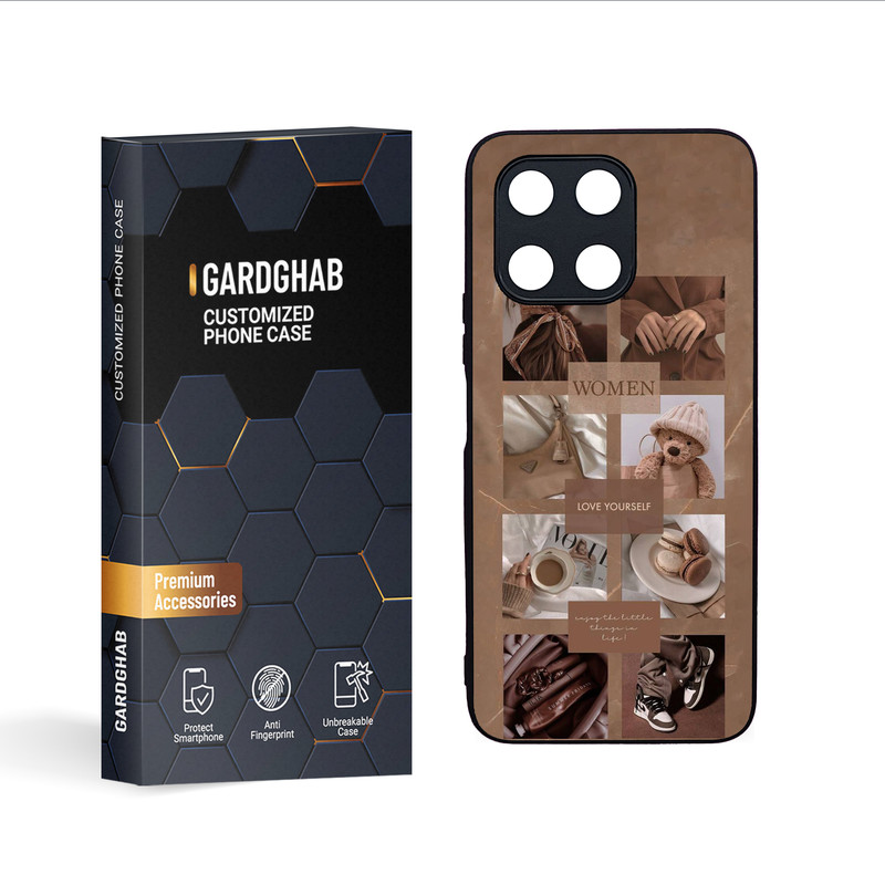 کاور گارد قاب مدل دخترانه مناسب برای گوشی موبایل آنر X6A