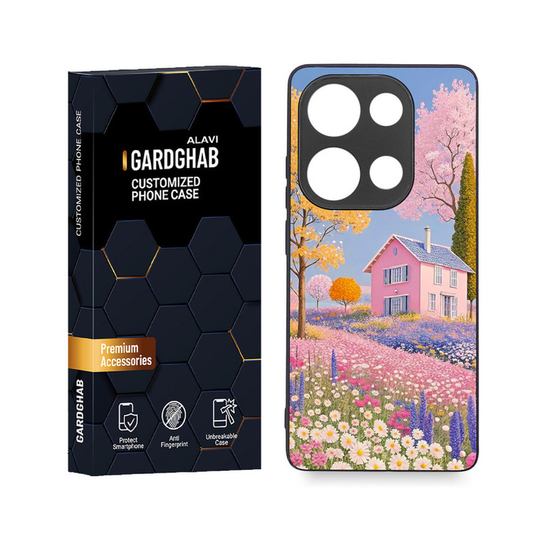 کاور گارد قاب علوی مدل دور ژله ای مناسب برای گوشی موبایل شیائومی Redmi Note 13 Pro 4G