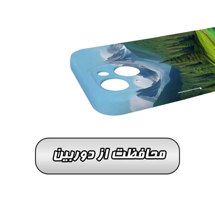 کاور گارد قاب مدل هنری مناسب برای گوشی موبایل iPhone 15