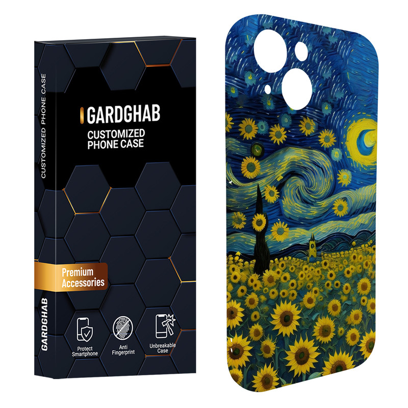کاور گارد قاب مدل هنری مناسب برای گوشی موبایل اپل iPhone 15