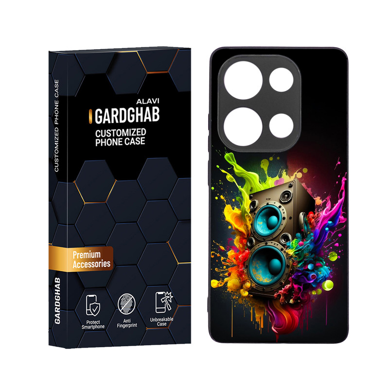 کاور گارد قاب علوی مدل دور ژله ای مناسب برای گوشی موبایل شیائومی Redmi Note 13 Pro 4G