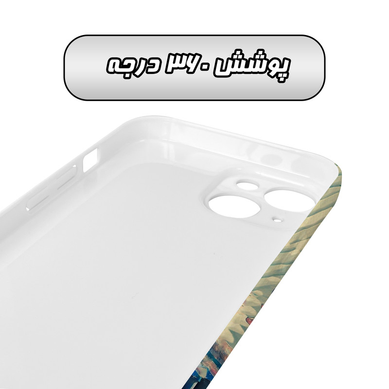 کاور گاردقاب مدل هنری مناسب برای گوشی موبایل اپل iPhone15 plus