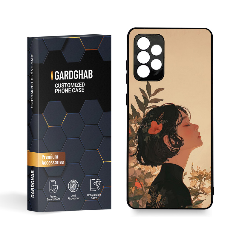 کاور گارد قاب مدل دخترانه مناسب برای گوشی موبایل سامسونگ Galaxy A72