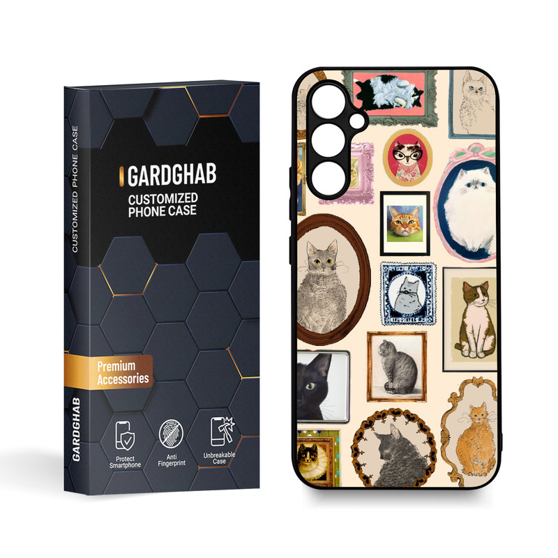 کاور گارد قاب مدل دورژله ای فانتزی مناسب برای گوشی موبایل سامسونگ Galaxy A34
