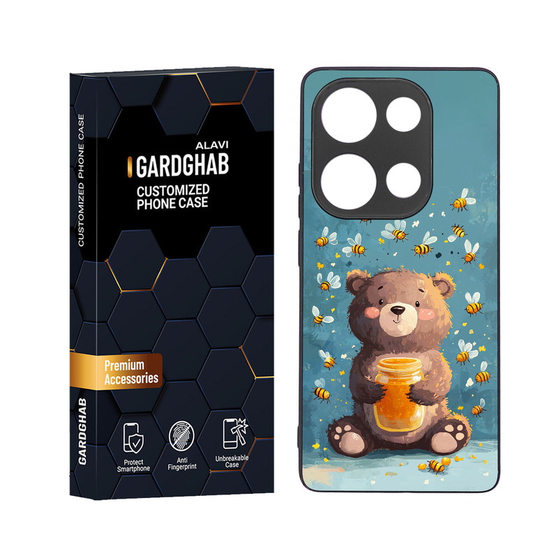 کاور گارد قاب علوی مدل دور ژله ای مناسب برای گوشی موبایل شیائومی Redmi Note 13 Pro 4G