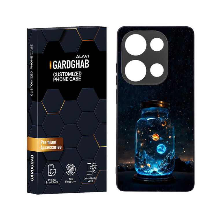 کاور گارد قاب علوی مدل دور ژله ای مناسب برای گوشی موبایل شیائومی Redmi Note 13 Pro 4G