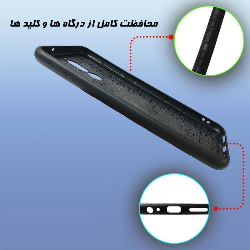 کاور گارد قاب علوی مدل پشت گلس مناسب برای گوشی موبایل هواوی Mate 10 Lite