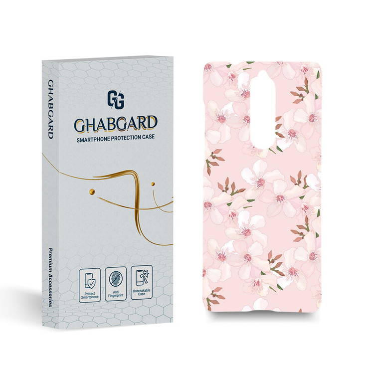 کاور قاب گارد مدل گل مناسب برای گوشی موبایل نوکیا 5.1