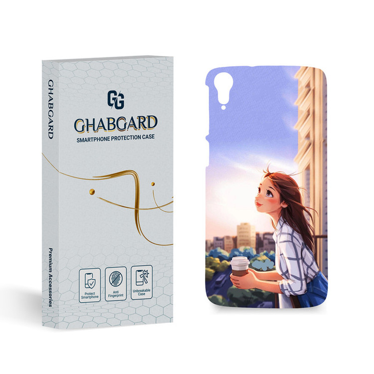 کاور گارد قاب مدل دخترانه مناسب برای گوشی موبایل اچ تی سی Desire 828