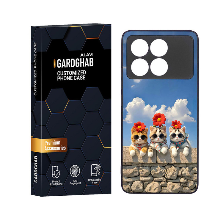 کاور گارد قاب علوی مدل دور ژله ای مناسب برای گوشی موبایل شیائومی Poco X6 Pro