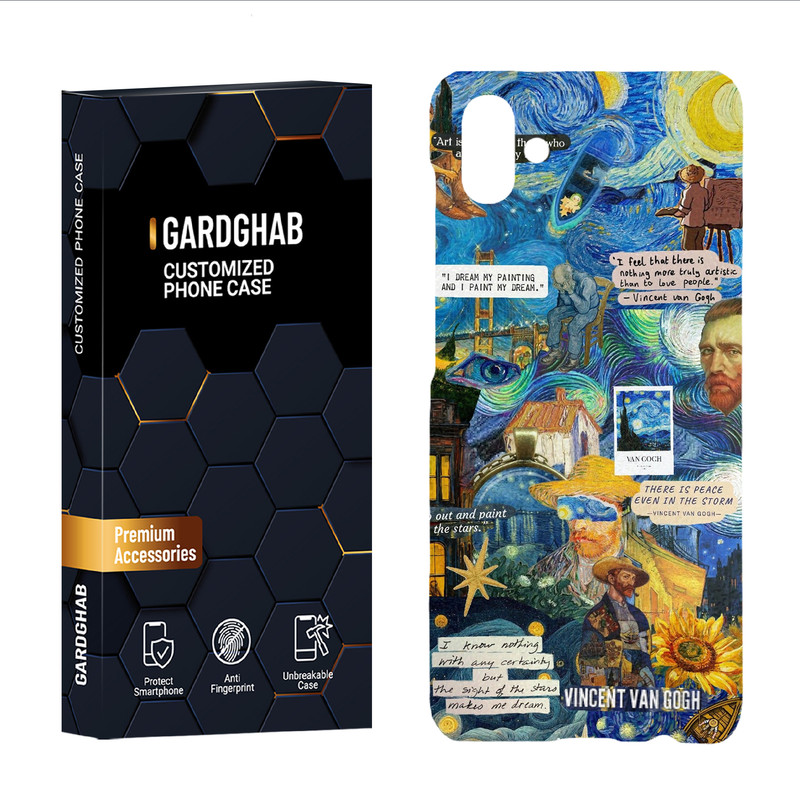 کاور گارد قاب مدل هنری مناسب برای گوشی موبایل سامسونگ Galaxy M13 5G