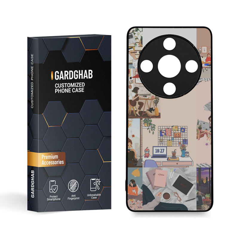 کاور گارد قاب مدل دخترانه مناسب برای گوشی موبایل آنر X9B 5G