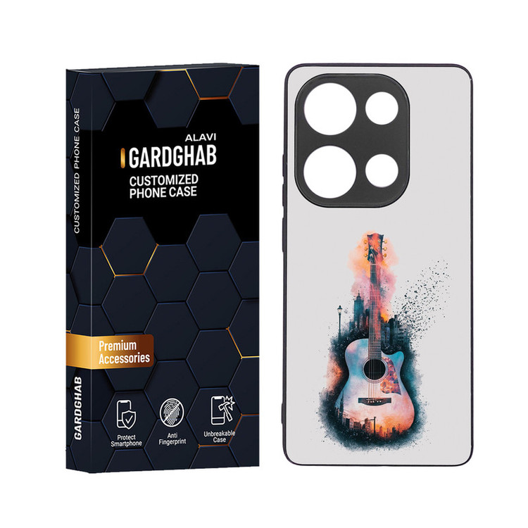 کاور گارد قاب علوی مدل دور ژله ای مناسب برای گوشی موبایل شیائومی Redmi Note 13 Pro 4G