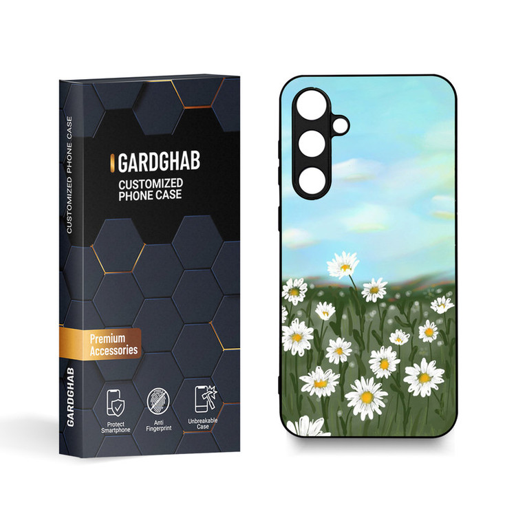 کاور گارد قاب طرح گل مناسب برای گوشی موبایل سامسونگ Galaxy S23 FE