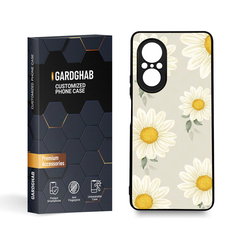 کاور گارد قاب مدل گل مناسب برای گوشی موبایل آنر 50 SE/Nova 9 SE