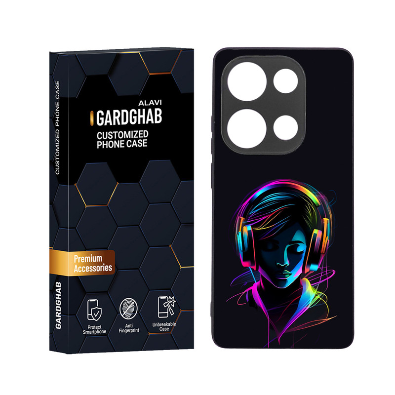 کاور گارد قاب علوی مدل دور ژله ای مناسب برای گوشی موبایل شیائومی Redmi Note 13 Pro 4G