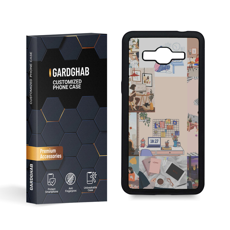 کاور گارد قاب مدل دخترانه مناسب برای گوشی موبایل سامسونگ Galaxy Grand Prime / G530