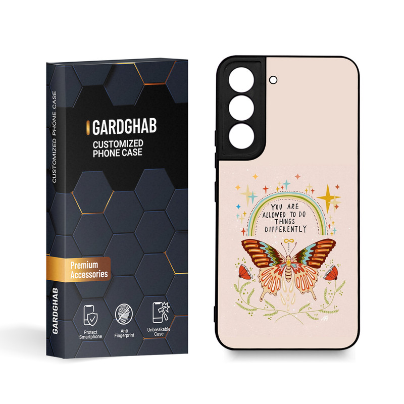 کاور گارد قاب مدل دخترانه مناسب برای گوشی موبایل سامسونگ Galaxy S22