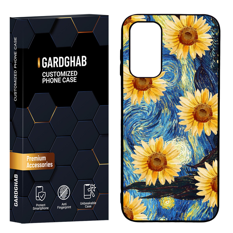 کاور گارد قاب مدل دور ژله ای هنری مناسب برای گوشی موبایل سامسونگ Galaxy A14