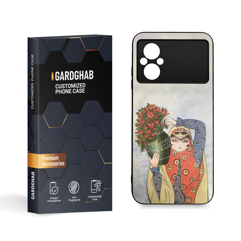 کاور گارد قاب مدل دخترانه مناسب برای گوشی موبایل شیائومی Poco M4 5G / M5 4G