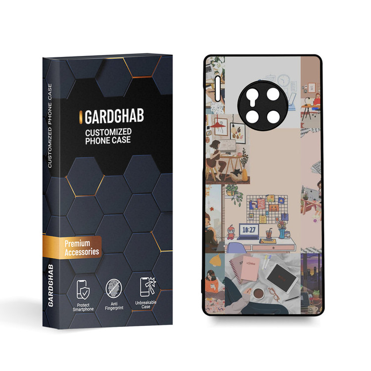 کاور گارد قاب مدل دخترانه مناسب برای گوشی موبایل هوآوی Mate 30 Pro
