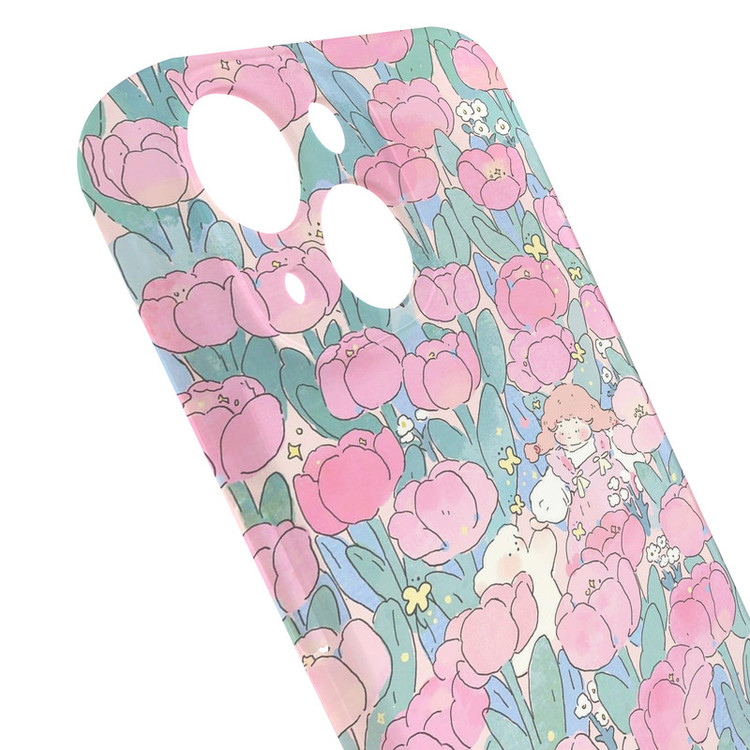کاور گاردقاب مدل دخترانه مناسب برای گوشی موبایل اپل iPhone15 plus