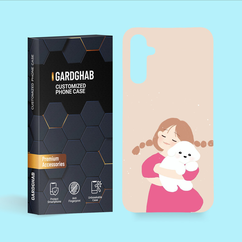 کاور گارد قاب مدل دخترانه مناسب برای گوشی موبایل سامسونگ Galaxy A34